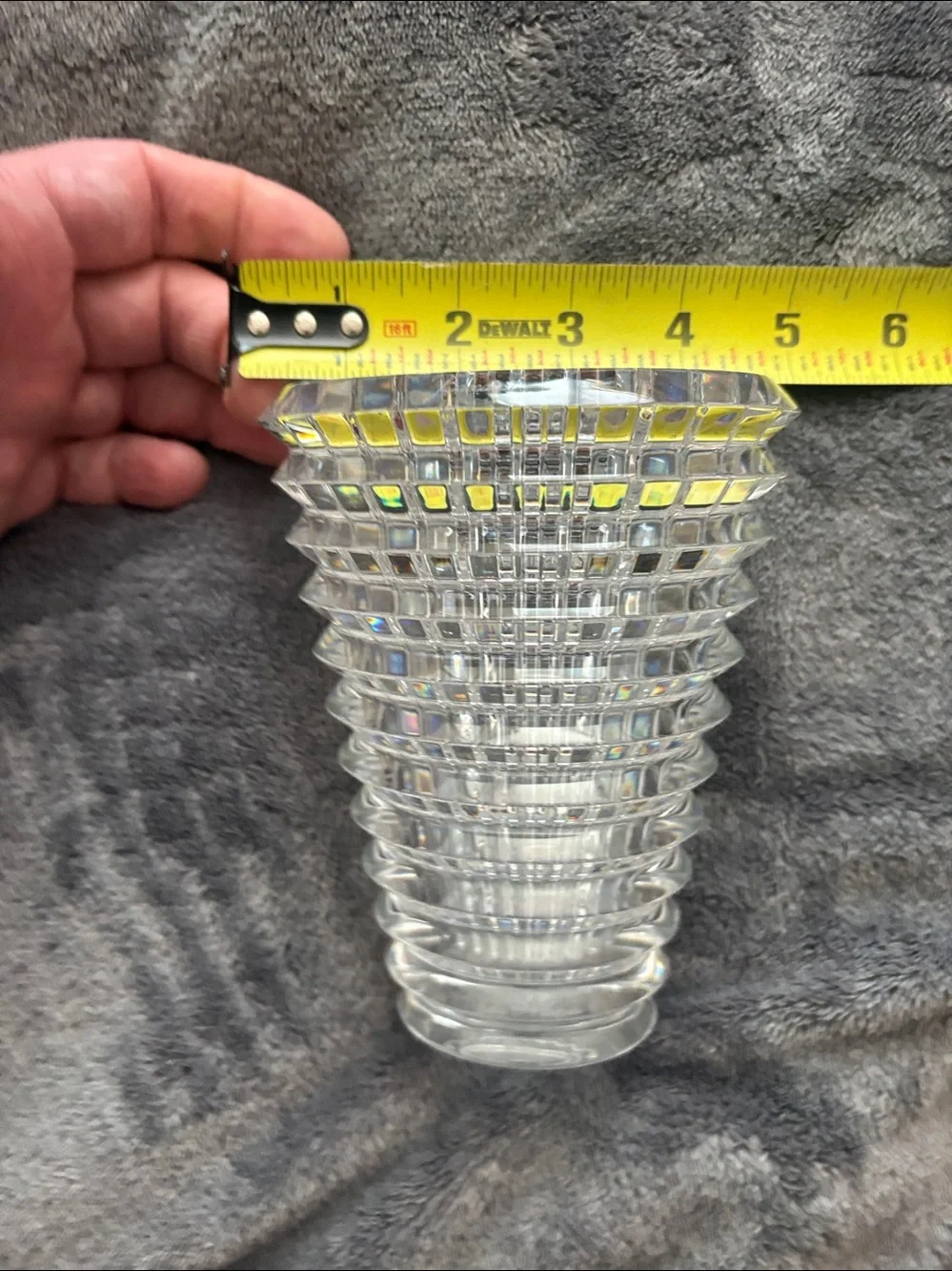 Baccarat Eye Vase.